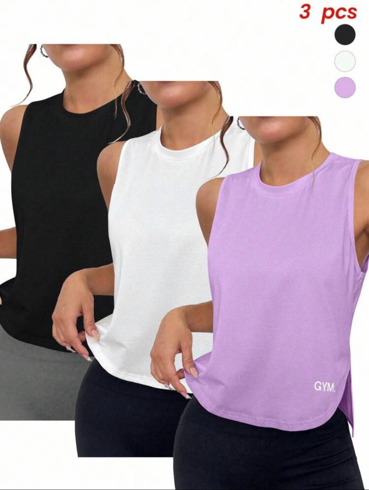 Camiseta deportiva sin mangas mujer
