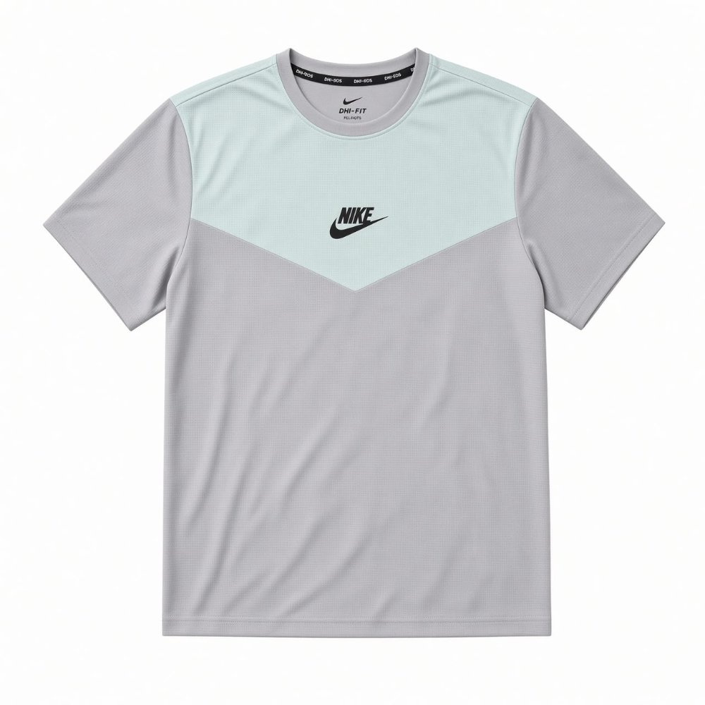 CAMISETA DRI FIT GRIS MENTA