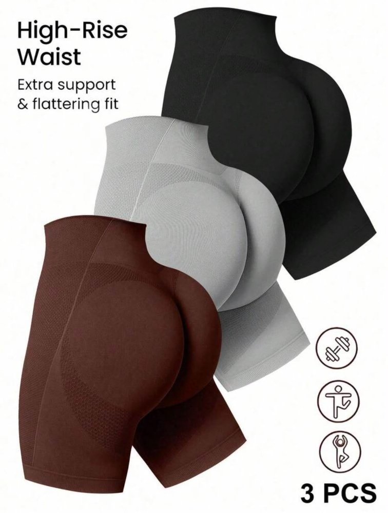 Pantalones cortos cintura alta mujer