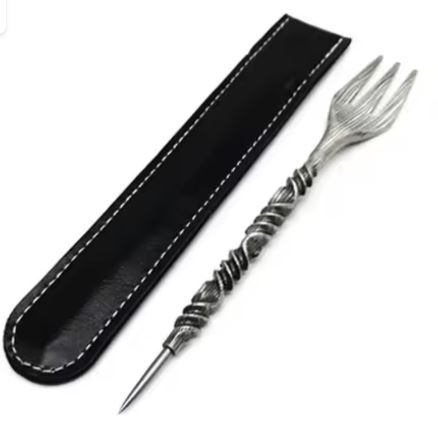 Tenedor grande con funda