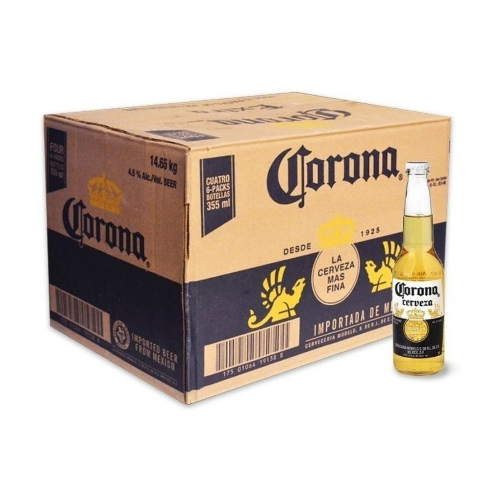 Caja de corona botella 355ml