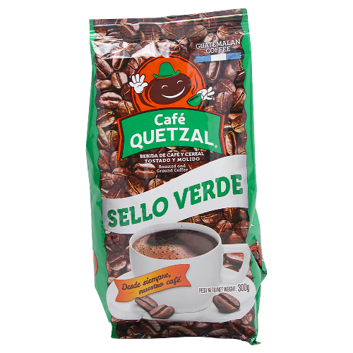 Cafe Quetzal sello verde