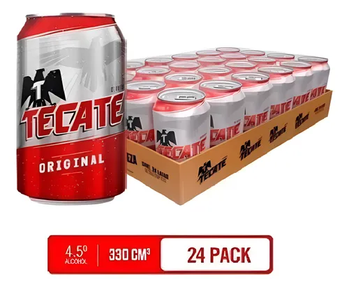 Caja de Tecate Original
