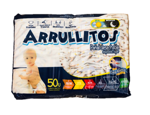 Pañal Arrullitos XG