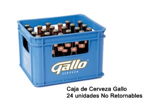 Caja de Gallo Botella Retornable