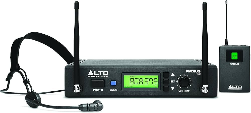 MICROFONO INALAMBRICO ALTO RADIUS 100 L