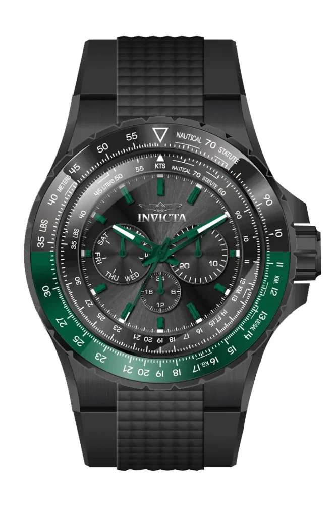 Invicta Aviator Skyshock Men's Watch - 50mm. Black (39308)