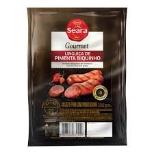LINGUIÇA DE PERNIL COM PIMENTA BIQUINHO SEARA GOURMET 500G