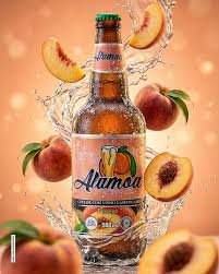 ALAMOA PÊSSEGO VIDRO 500ML