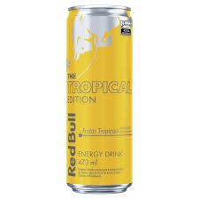 ENERGÉTICO REDBULL TROPICAL LATÃO 473ML
