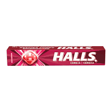 PASTILHA HALLS CEREJA 28G