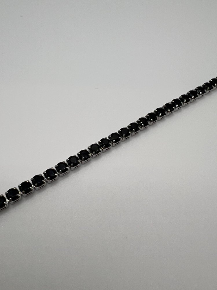 Pulsera Tenis Negra