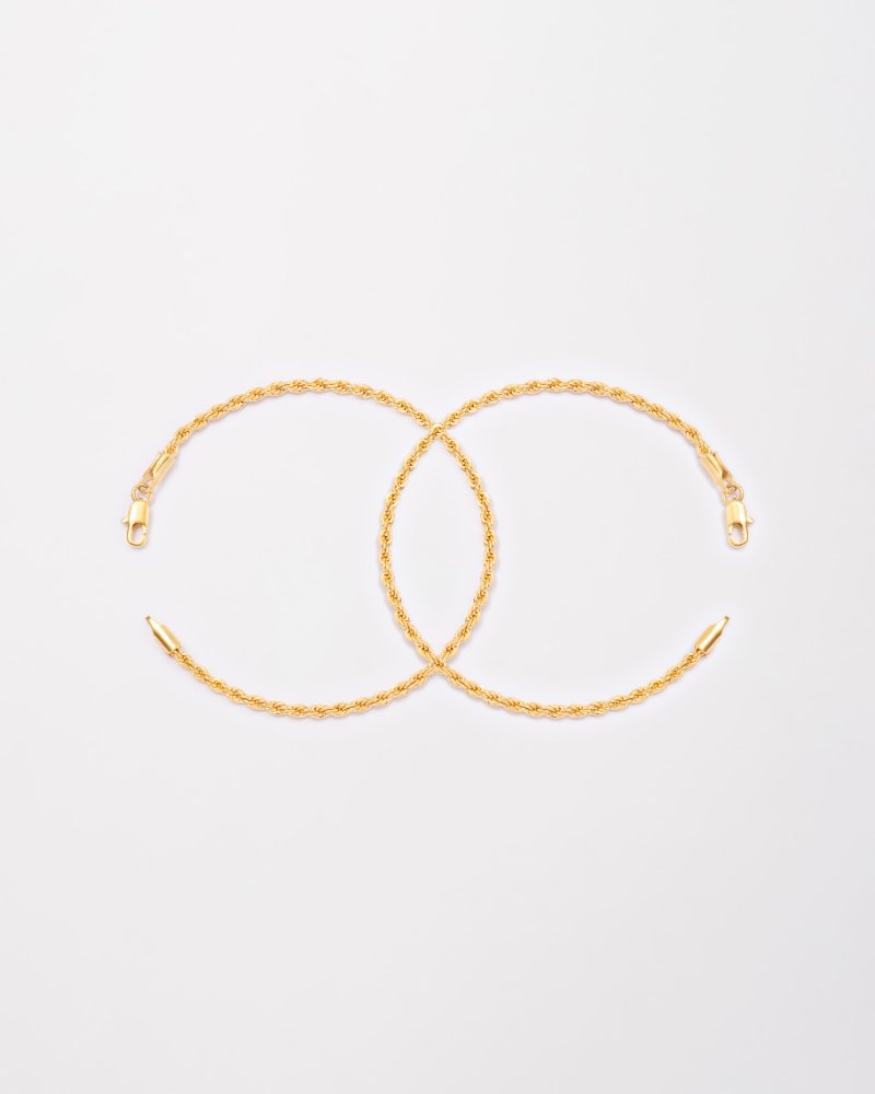 Pulseras Lazo en Oro laminado 18k Para Pareja