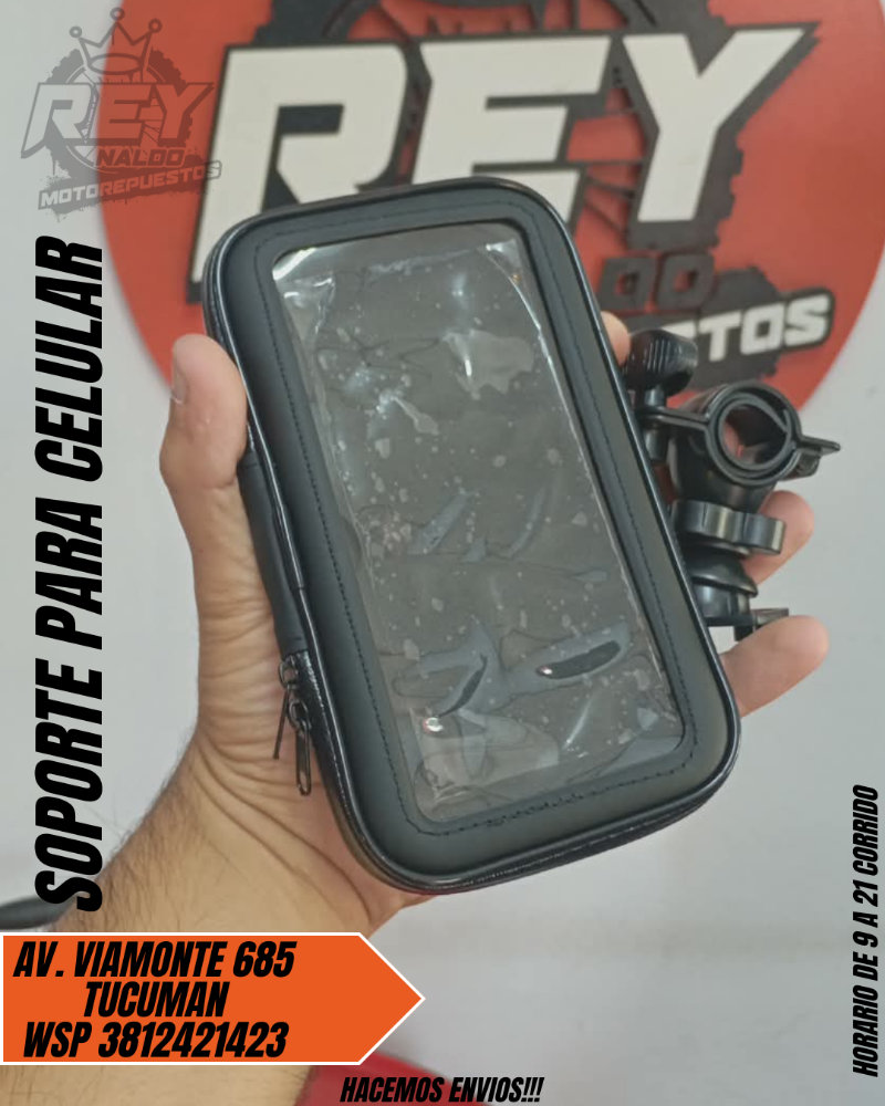 SOPORTE PARA CELULAR - REY MOTOREPUESTOS