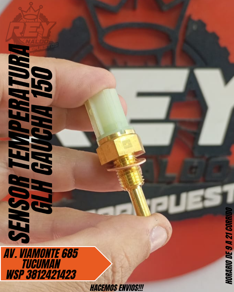 SENSOR DE TEMPERATURA GLH GAUCHA 150 - REY MOTOREPUESTOS