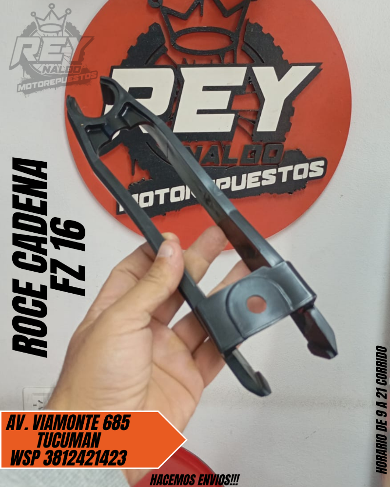 ROCE CADENA FZ 16 - REY MOTOREPUESTOS