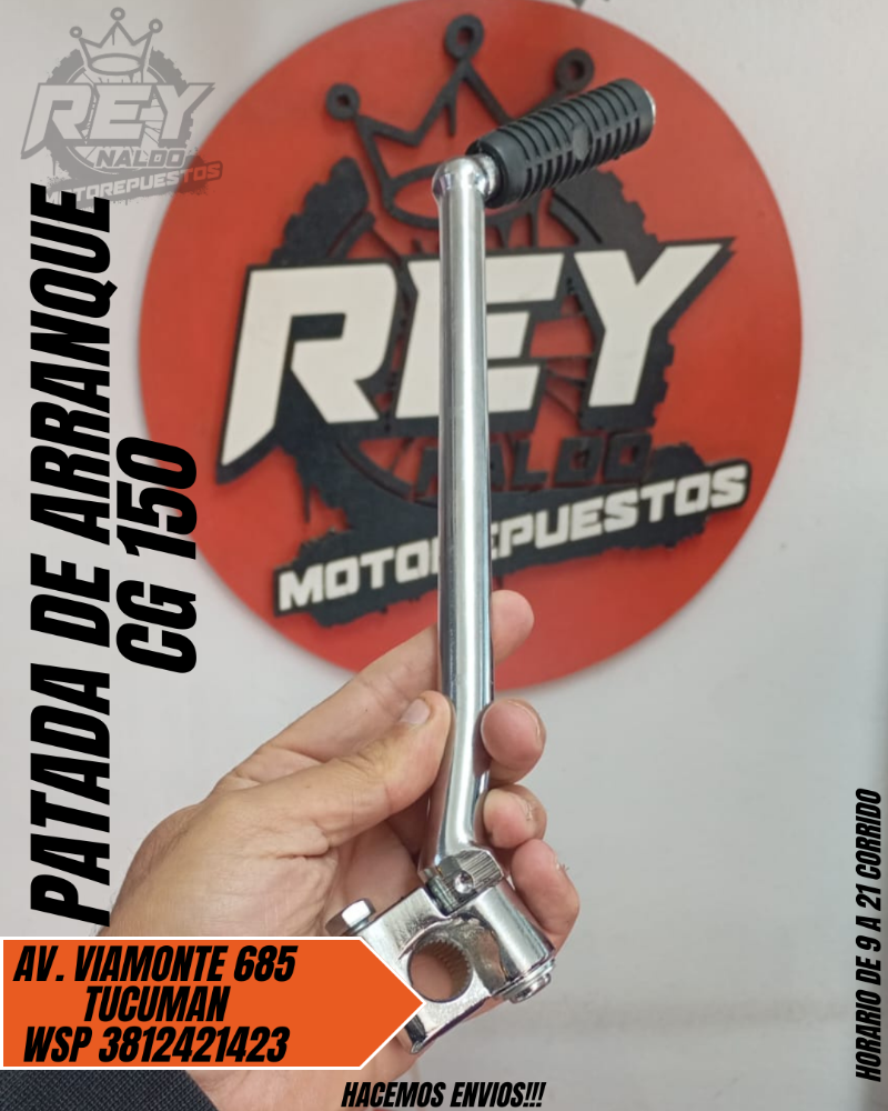 PATADA DE ARRANQUE CG 150 - REY MOTOREPUESTOS