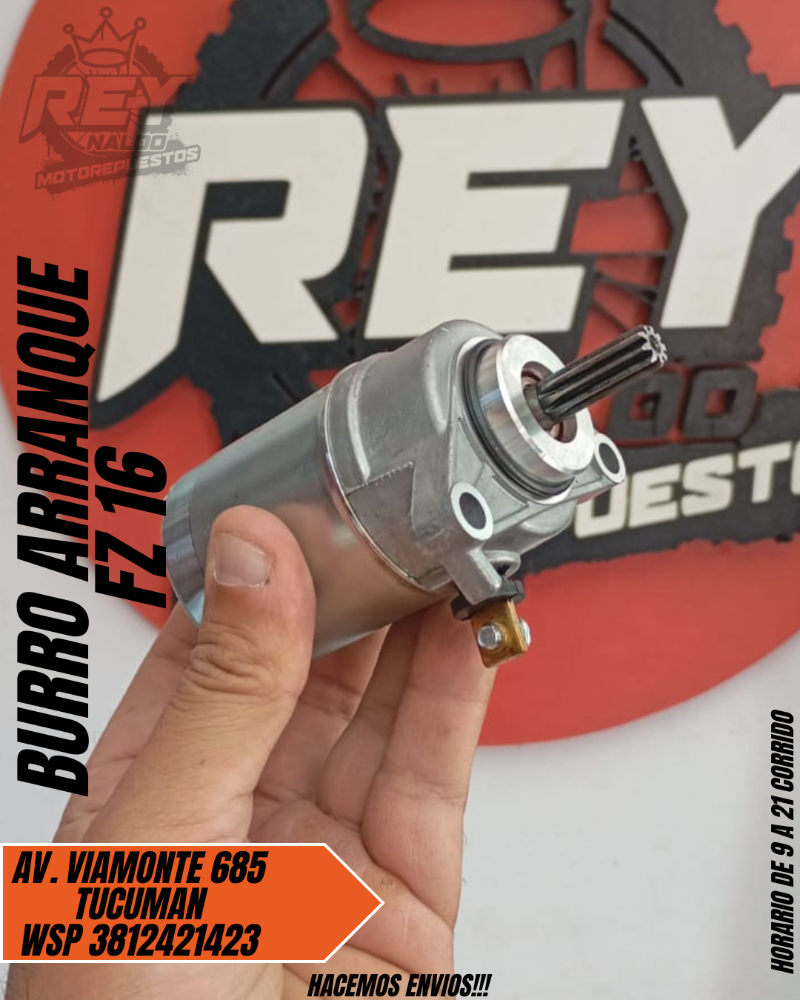 BURRO DE ARRANQUE FZ 16 - REY MOTOREPUESTOS