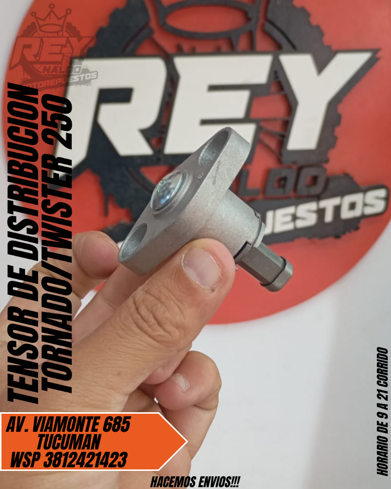 TENSOR DE DISTRIBUCION TORNADO/TWISTER 250 - REY MOTOREPUESTOS