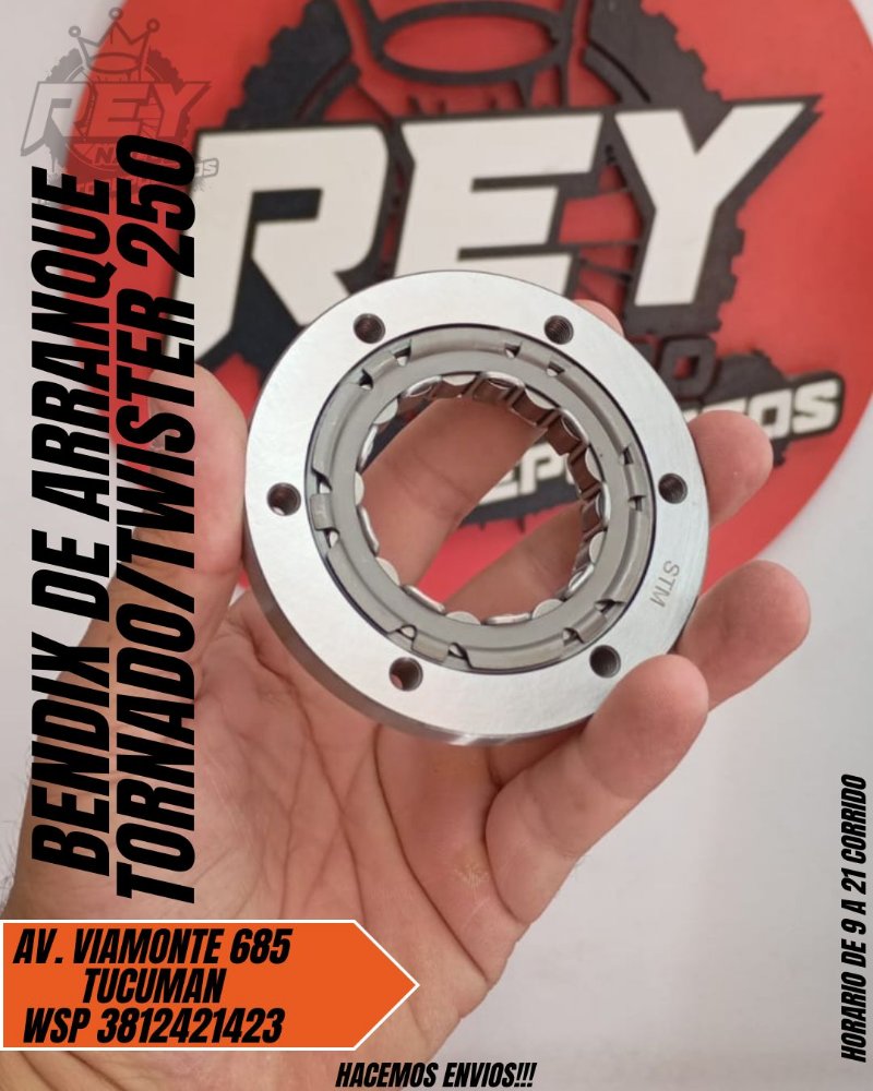 BENDIX DE ARRANQUE TORNADO/TWISTER 250 - REY MOTOREPUESTOS