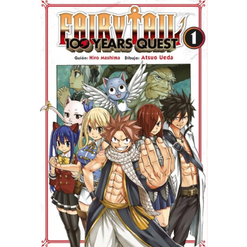 FAIRY TAIL 100 AÑOS QUEST 01 Y 02 PACK