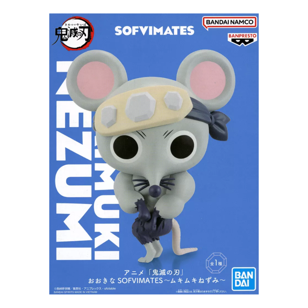 Mukikki Mouse "Demon Slayer: Kimetsu no Yaiba" Large SOFVIMATES