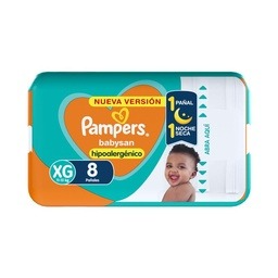 Pañales Pampers XXG