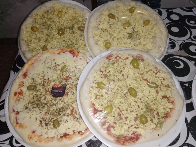 pizzas listas