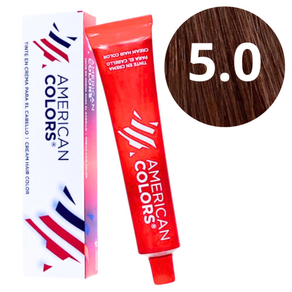 Tinte American color 5.0 Castaño claro