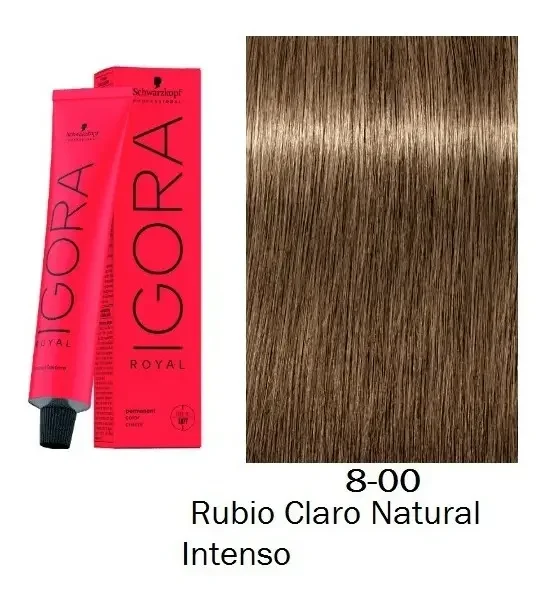 Tinte Igora royal 8-0 Rubio muy claro natural