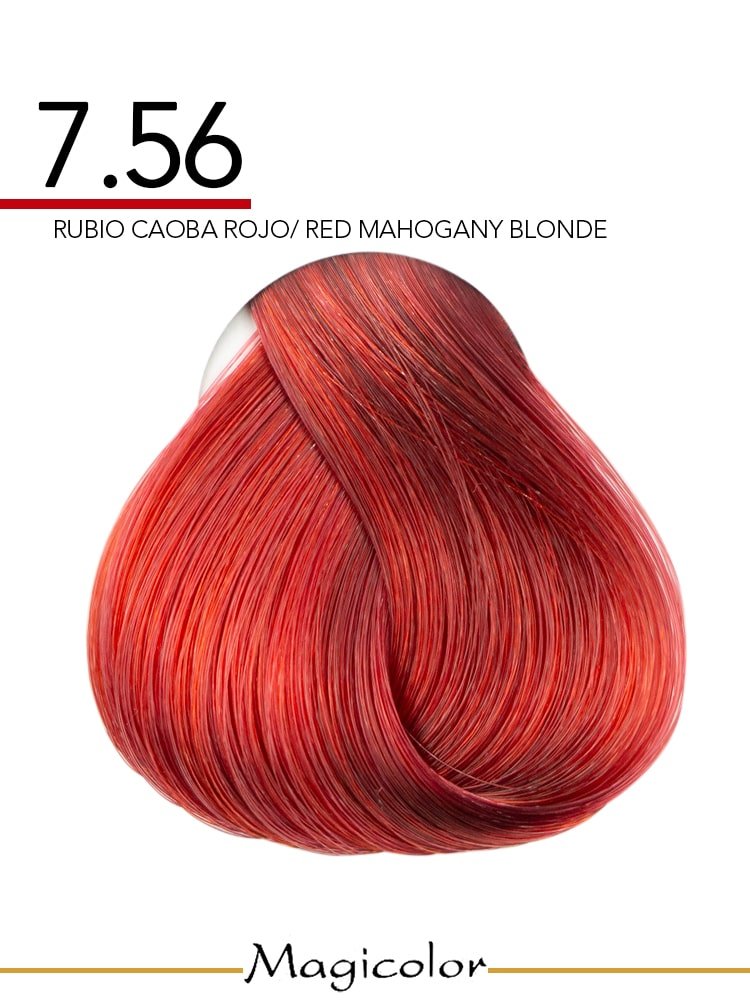 Tinte magicolor #7.56 - Rubio caoba rojizo