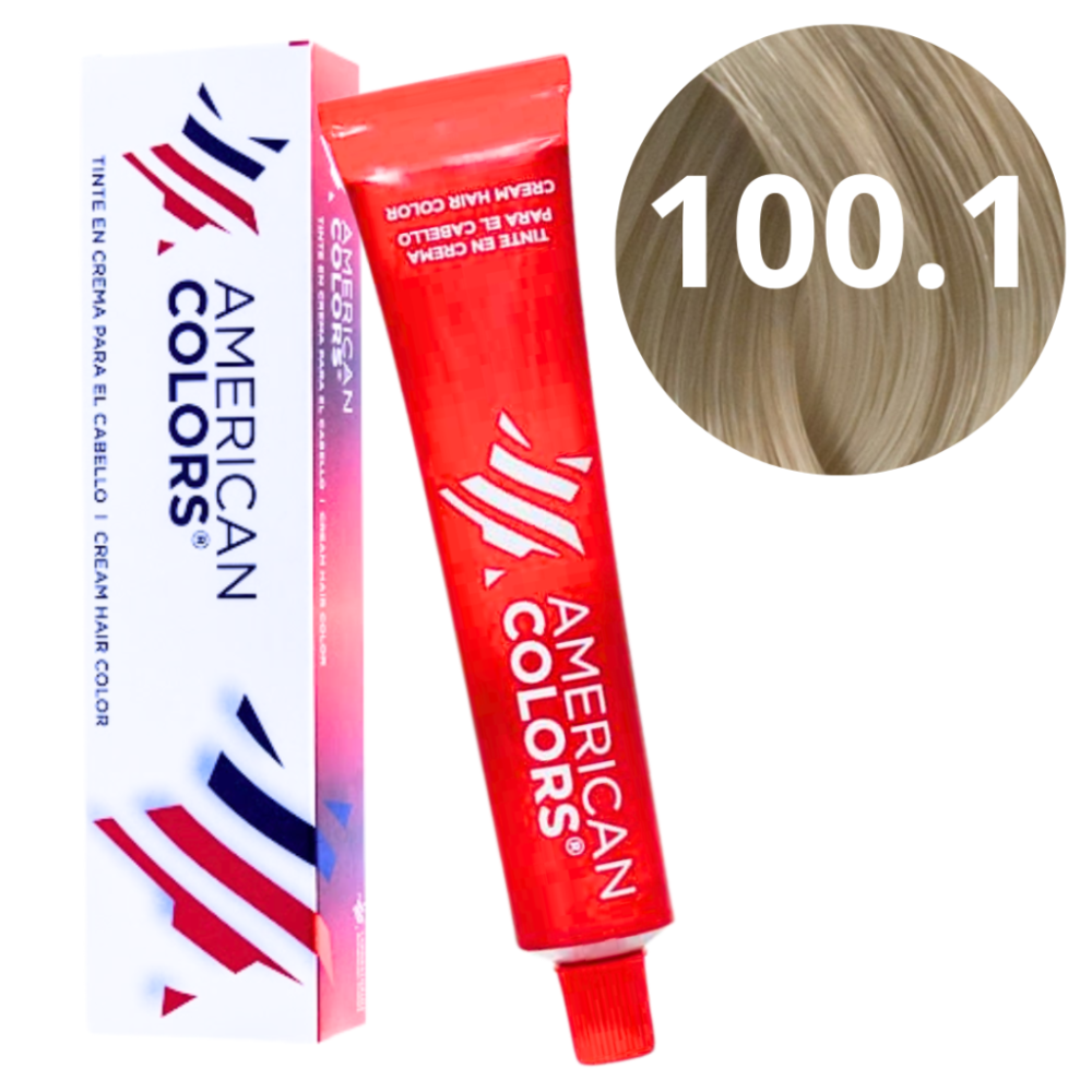 Tinte American colors super aclarante ceniza 100.1