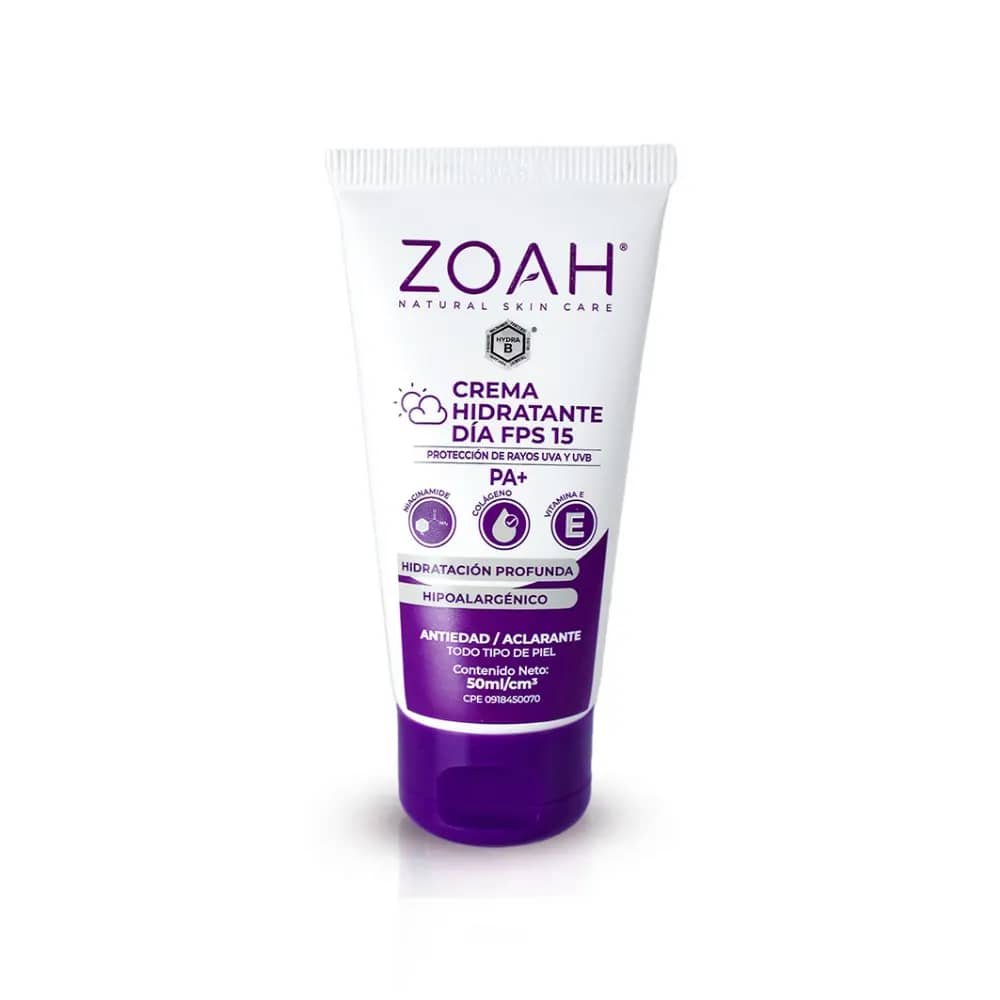 Crema Hidratante DIA FPS  15 ZOAH 50ml
