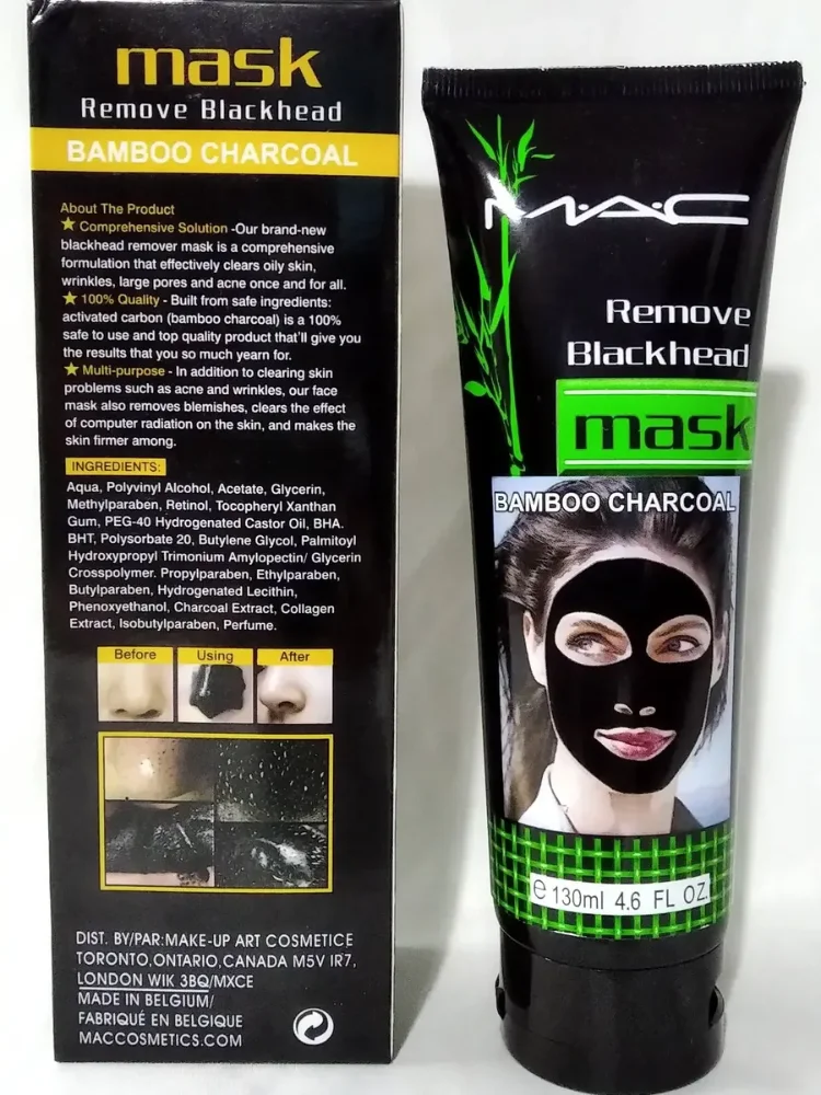 Mascarilla de puntos negros MAC