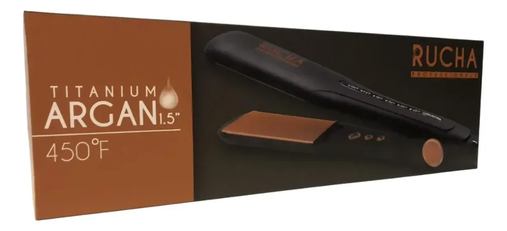 Plancha RUCHA Titanium Argan 1.5"