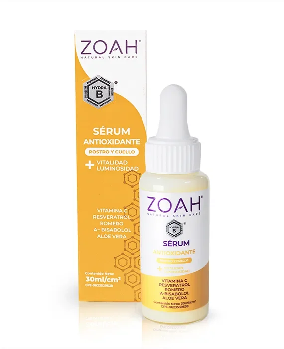 Serum facial antioxidante ZOAH Rosto y cuello