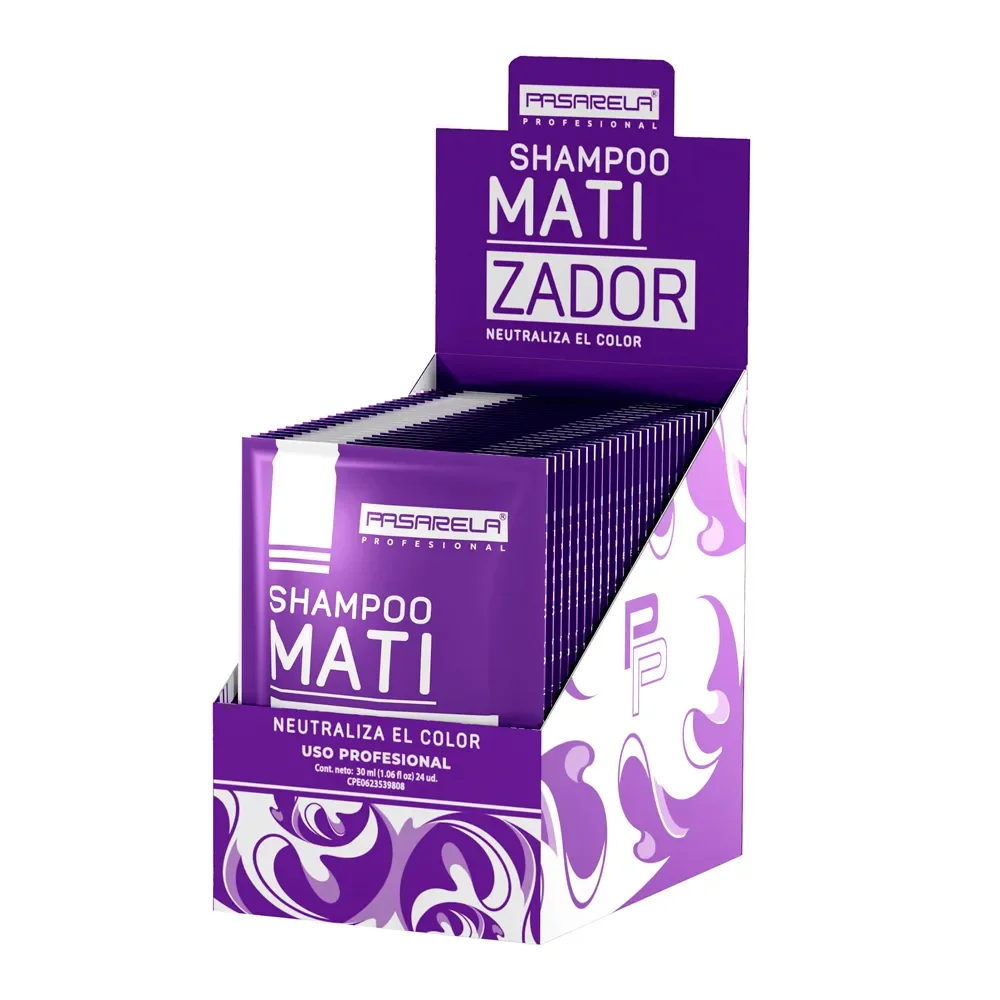 Shampoo matizador Pasarela Sachet