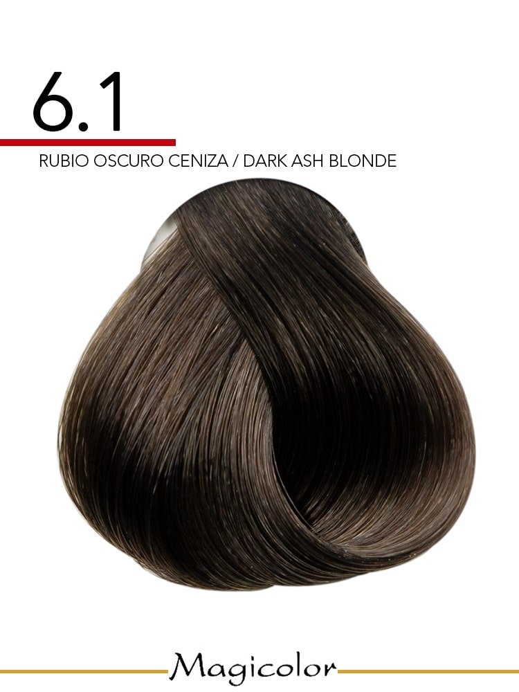Tinte magicolor #6.1 - Rubio oscuro ceniza