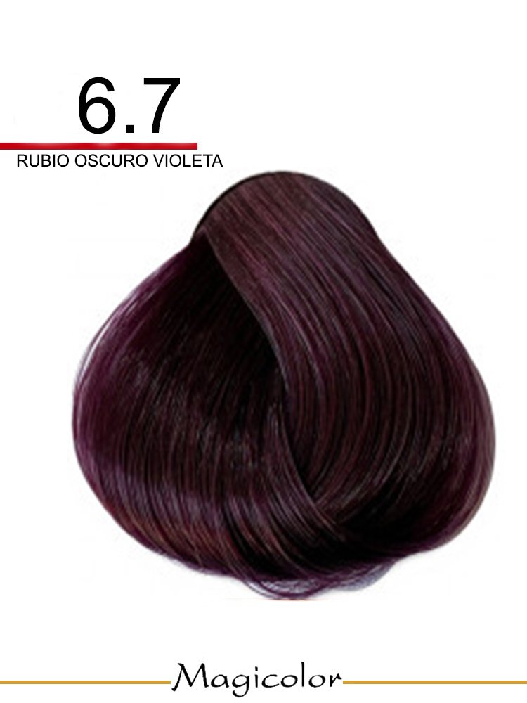 Tinte Magicolor #6.7 - Rubio oscuro violeta