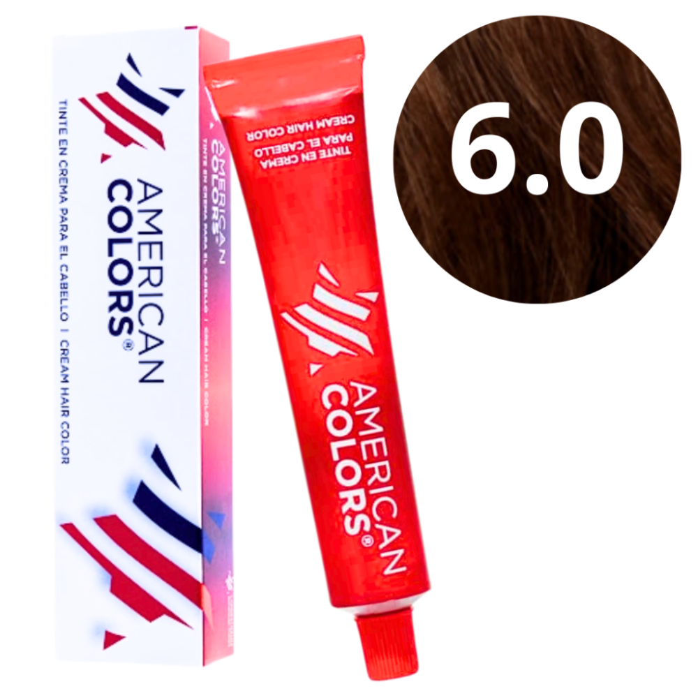 Tinte American colors Rubio oscuro 6.0