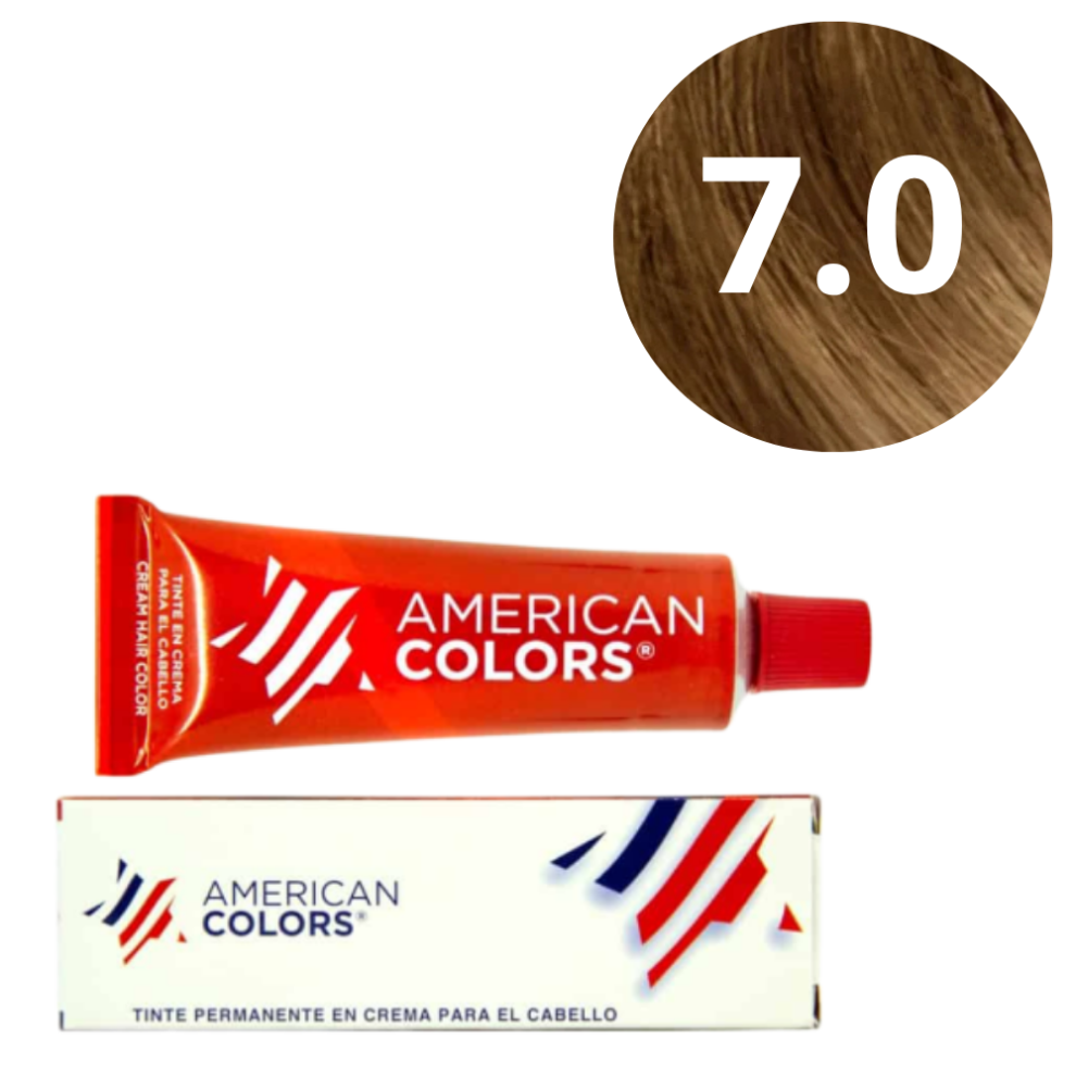 Tinte American colors Rubio mediano 7.0