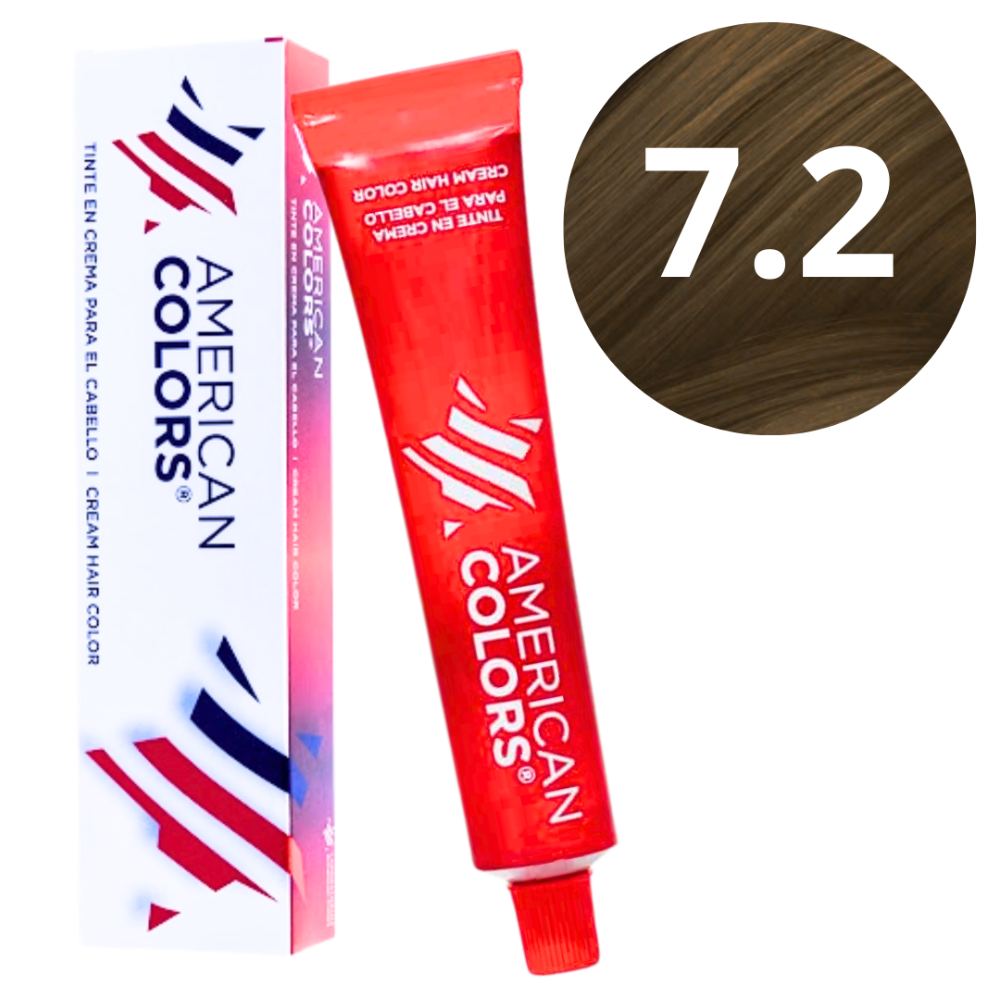 Tinte American colors Rubio mate 7.2
