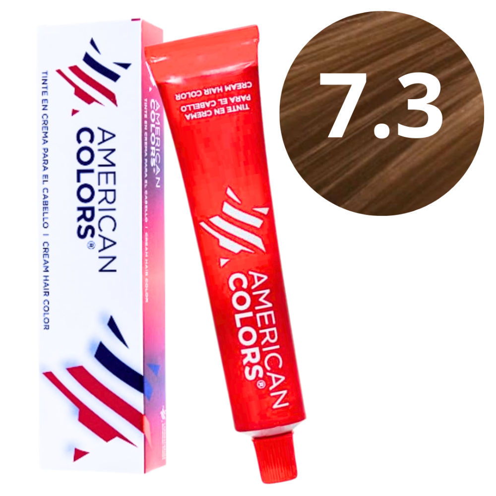 Tinte American colors 7.3 Miel natural