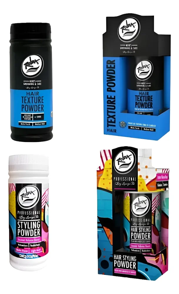 Polvo para moldear el cabello Rolda