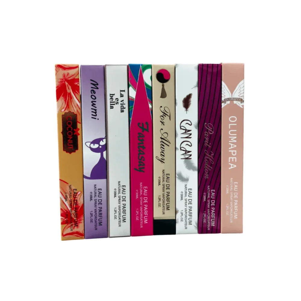 Perfume de tubito 35ml Damas y caballeros