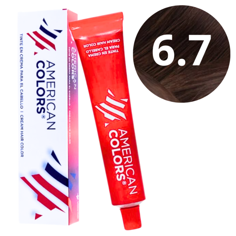 Tinte American colors 6.7 chocolate