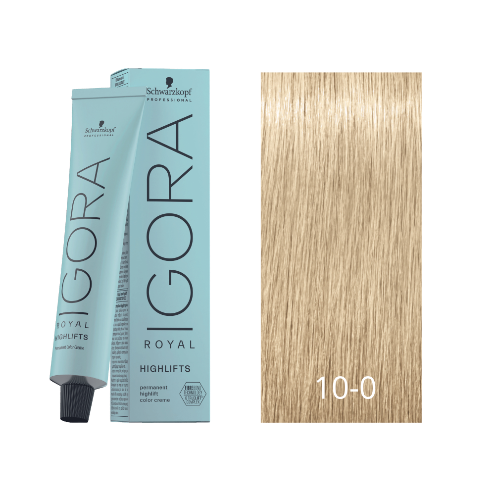 Tinte Igora royal High Lift 10-0 Rubio platino