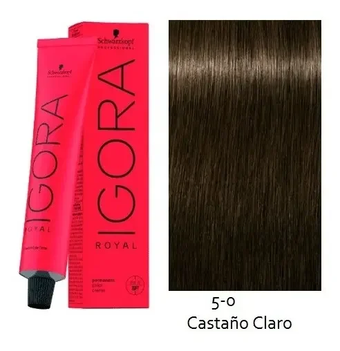 Tinte Igora royal 5-00 Castaño claro