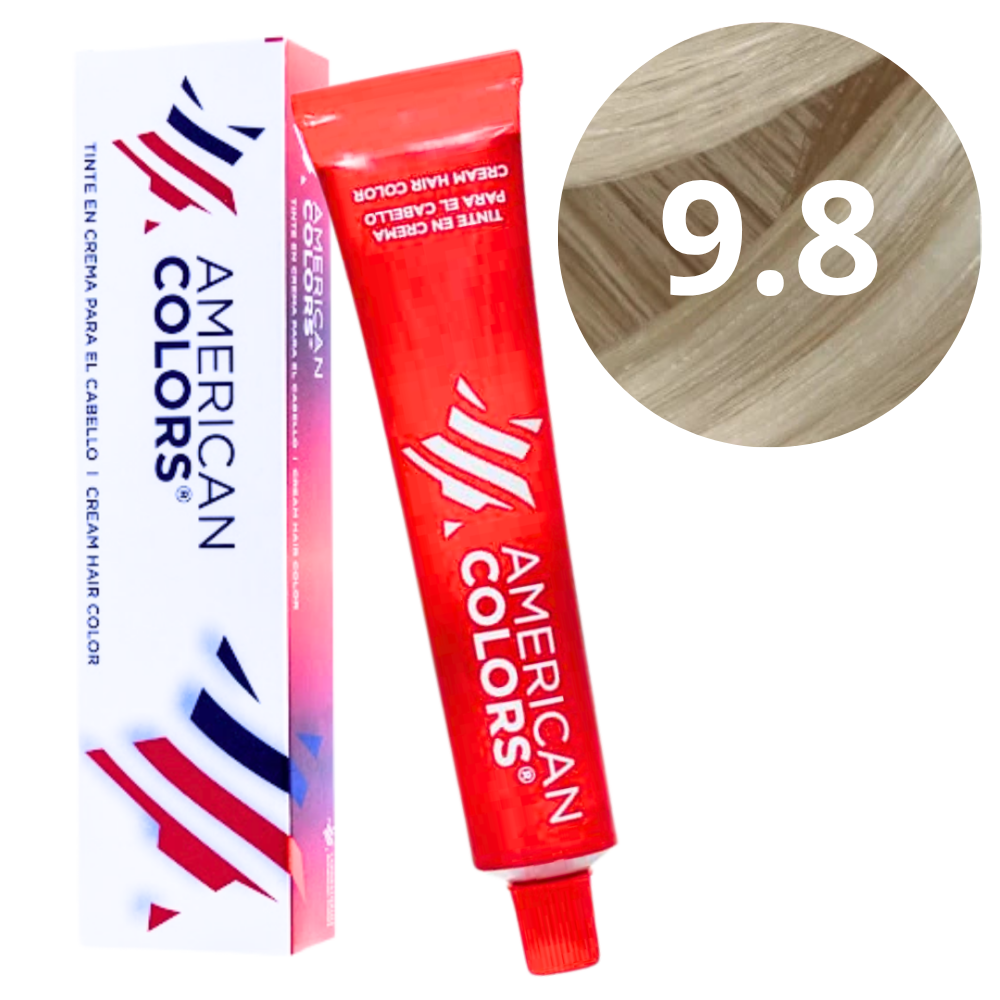 Tinte American colors 9.8 Plata perlado