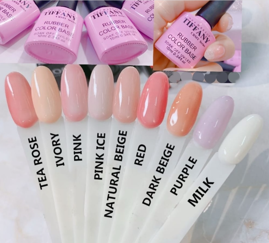 Rubber base TIFFANY nails 10ml